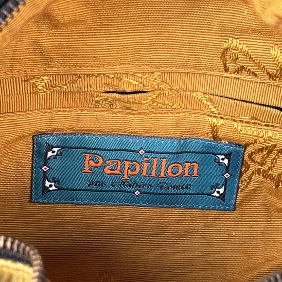 Handmade leather museum quality Papillon tote - Picture 4 of 9